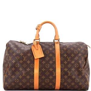 Louis Vuitton Keepall Bag Canvas 45 #242693L10B